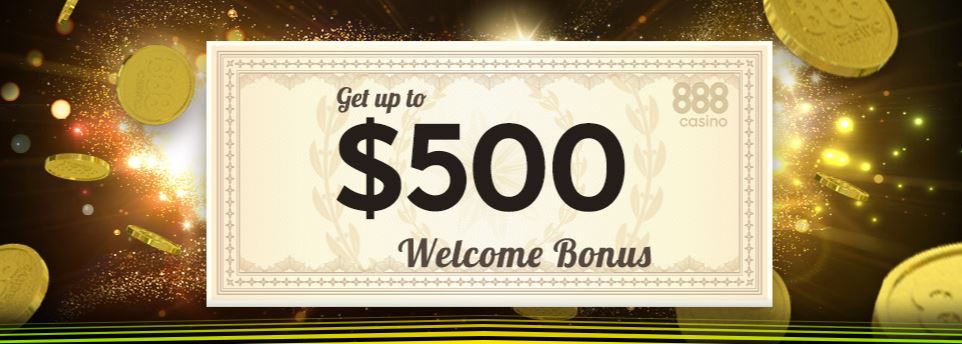 888 casino welcome bonus