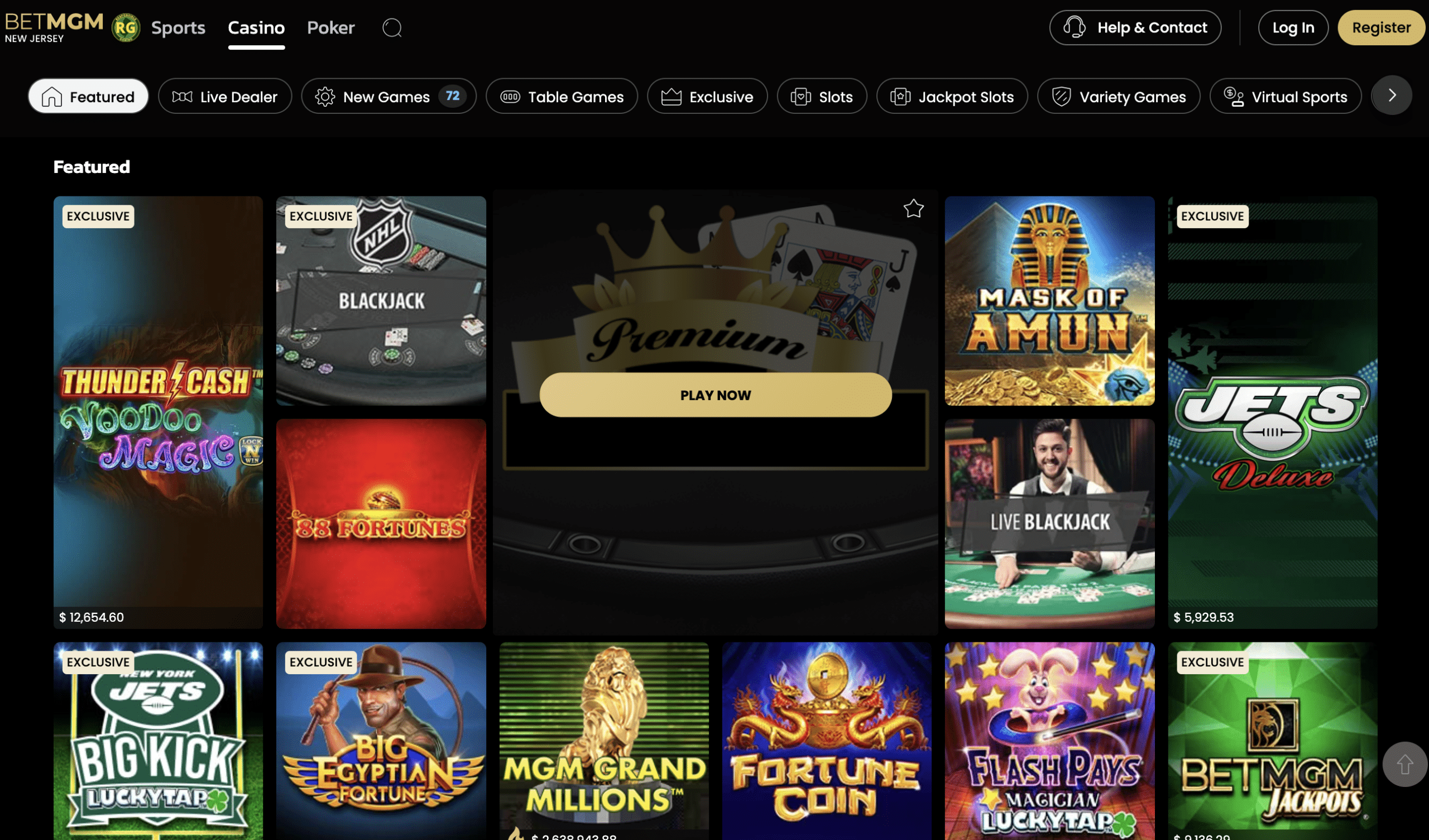 betmgm casino usa