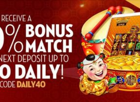 Get a 40% Bonus Match Daily at Caesars Casino